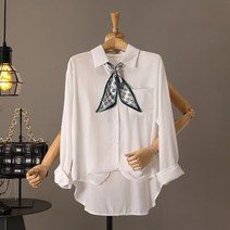 모노시크 텔레프 모던 쁘띠 카라 블라우스 MNBS277