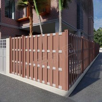 카리프 담장울타리 원목펜스 전원주택 울타리 펜스, 단일 세트