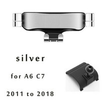 차량용 핸드폰 거치대 아우디 A6 A7 스포츠백, A6 C7 2011 to 2018 3