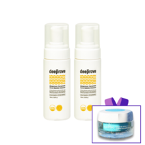 딥프루브 세라마이드 아크네 버블 클렌저 피부 여드름 트러블 완화 무자극 클렌징 폼 비건 민감성 천연 친환경 유기농 150ml, 2개(할인+사은품+무료배송)