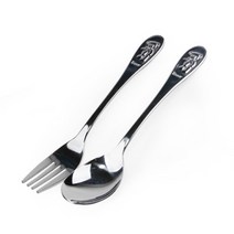 커브 아동 스푼+포크 2종 6세트