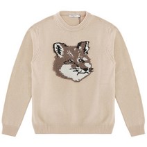 [메종키츠네]22FW HM00509KT1016 P220 빅 폭스 니트