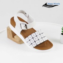 마스트 여름 여자 스트랩 샌들 여성 통굽 발편한 샌들