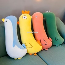 모찌 펭귄 닭 플라밍고 바디필로우 베개 안고자는 인형 쿠션