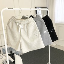 챔브로스 W엠보 여성 하비 트레이닝 5부 밴딩 면 반바지