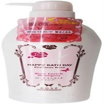 해피 바스 데이 고세 헤어 샴푸 프레셔 스 로즈 인리 치 샴푸 펌프 550Ml by Sponsei