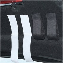 트렁크 고정 고무줄 거치대 우산 거치대 걸이 벨크로, 블랙, 1개