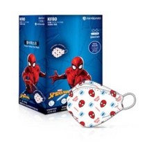 애니가드 스파이더맨 황사마스크 소형 KF80, 20개, 1개입
