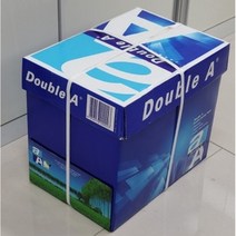 Double A 80g 2500매 더블에이 1BOX 고급 두꺼운 복사용지, 3세트, A4
