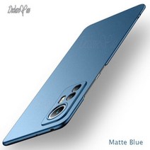 Xiaomi-Mi 11 라이트 프로스트 하드 케이스 12S 울트라 슬림 매트 코크 Xiaomi Mi 12 11T 12T 프로 12X 11i 11X 10T 10 S, Matte Blue, 블루