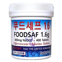 푸드세프 1.6 플러스 엔 살균소독제 발포정