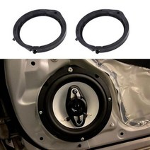 자동차 오디오 경적 가스켓 스피커 스페이서 어댑터 1 쌍 혼다 시빅 어코드 핏 시티 2006-2011 6.5 인치 자동 수정 액세서리, 2pcs