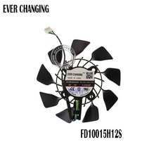 95MM FD10015H12S 0.55A 아수스 GTX980 GTX970 GTX780Ti GTX780 R9 390X R9 390 R9 290X R9 290/280X 그래, 02 4 PIN