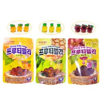 노브랜드 프루티 젤리 (오렌지 파인애플 포도)3종, 1세트