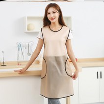 애견미용복 애견미용사 방수 앞치마 긴팔 가운 유니폼 강아지 고양이 목욕 올인원, G 베이지 1m, 1개
