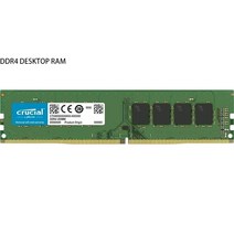 데스크탑용 288 핀 RAM 메모리 DDR4 2133MHz 2400MHz 2666MHz 4GB 16GB 32GB DIMM 1.2V, 한개옵션1, 01 1X DDR4 4GB 2133MHz
