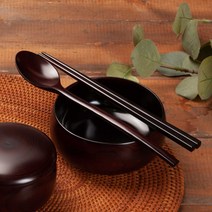 하마공방 남원옻칠 대추나무 고급 선물 숟가락 젓가락 수저세트, 남원옻칠수저세트 1벌