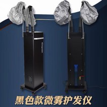 미용실 머리 스팀기 헤어스티머 두피 미스트기 보습, 블랙