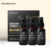 원데이코어 캐나다 어린이 프로폴리스 스프레이 구강향균 석청 꿀 함유 30ml 3개입, 1박스, 90ml