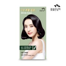 무궁화 꽃남 CS 먹물 헤어칼라 N2 진한흑갈색, 1, 없음/없음/없음