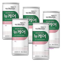 MMSb_뉴케어 200ml 환자 웰라이프 5캔 대상 단백질 케이디 노인 음료 영양보충 환자식 어르신 병원식 유동식 사대용 영양식mno489