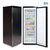 아이엠 서랍형냉동고 수납형냉동고 스탠드형 냉동고, BD-168L (6단) 블랙