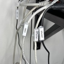 전선이름표 케이블이름표 네임택 선정리 라벨 표시 태그 1개, PP-3020(1개)