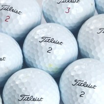 타이틀리스트 A-급 PRO V1 V1X 3.4피스 로스트볼 타이틀리스트골프공, 50개