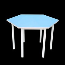 마름모 책상 학생 교실 접합 육각 사다리꼴 테이블, 사다리꼴 테이블 40X80X75