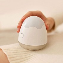 충전식 LED 무드등 겸용 USB 충전 의류 보풀제거기 휴대용 업소용 면도기 의류 세탁소 보풀제거, 쿠팡 화이트