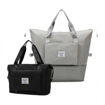 캐리어보조가방 접이식 폴딩 2단 보스턴백 여행 확장형 가방