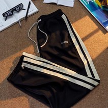 송민호 최우식 오버핏 트레이닝복 바지 빈티지 코듀로이 조거팬츠, 7XL, 블랙(D08와플)