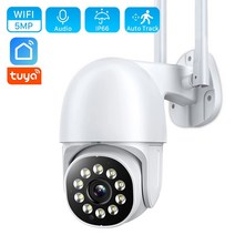 팔로우캠 모션 트래킹 스마트 오토 회전 5mp 5x 줌 미니 ip 카메라 와이파이 3mp tuya ai 자동 추적 홈 보안 카메라 야외 컬러 ir 야간 투시경 cctv 95, 3mp 32g 카드 추가, 협력사, EU 플러그