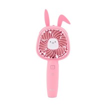 신일 핸디형 캐릭터 미니 선풍기, SIF-D07P1, pink
