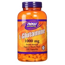 Now Foods L-Glutamine 1000mg 글루타민 240캡슐 해외