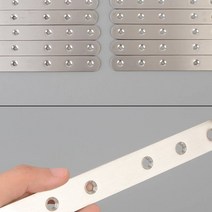 앤트비하우스 10P 일자형 다목적 평철 175mm 꺽쇠 보강철물, 10개