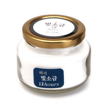 백석빛소금 12시간 용융소금 분말/알갱이 병포장(250g), 1개, 알갱이(250g)