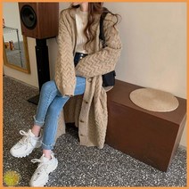 꽈배기 캐주얼 가디건 롱 니트 카디건 여자 여성 추천 옷 의류 상의 스웨터 스타일 트렌드 출근 여친 룩 오피스 디자인 여대 생 외출 패션 데이트 패셔니스타 여고 잡화 LK-G005