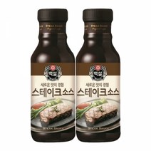 유니크앤몰 CJ백설 VIPS스테이크소스310g, 310g, 2개