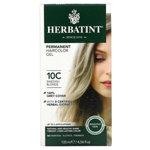 Herbatint 모발 염색 퍼머넌트 헤어컬러 젤 10C 스웨디시 블론드 (135 ml)