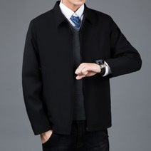 DFMEI 남자 칼라 비즈니스 재킷 코트
