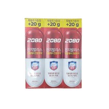 2080 진지발리스 3개입 임산부 시린이 입냄새 구취제거 잇몸 염증 잇몸에 좋은 치약, 상세페이지 참조