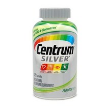 Optimum Nutrition 종합비타민 눈 건강영양제 Centrum Silver Adults 50+ 325 태블릿-55082, 단일옵션, 단일옵션