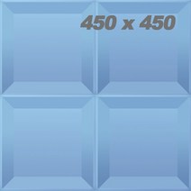 SMC 열경화수지 천정타일 사각 연핑크 450*450, 1개