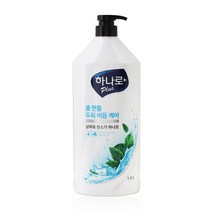 애경 하나로 플러스 쿨 멘톨 비듬 케어 샴푸 1.5L, 단품