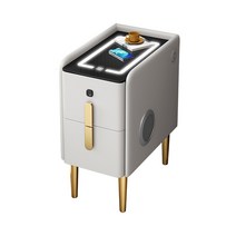 사이드 테이블 충전식 보조 협탁 사무실 침대 소파 옆, BZ(무선충전+블루투스 스피커)