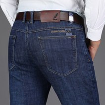 일자슬랙스팬츠 스트레이트핏 남자청바지 중년 와이드 루즈핏 봄 가을스타일 비지니스 캐쥬얼 기본 후한 돈 3968027385, 32 야드 (2자 5), 전문 궤정 브랜드퀄리티