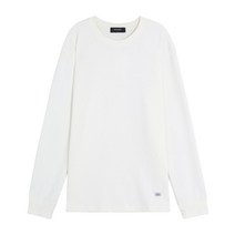 버커루 남성 와플 기본 R넥 티셔츠 (B235Z1050P)