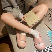 푹신한 쿠션 여성 슬리퍼 실내화 거실 회사 사무실