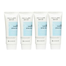 미키움 마일드 안티 유브이 저자극 데일리 선크림 선블록 60ml x1개-무료배송, 4개